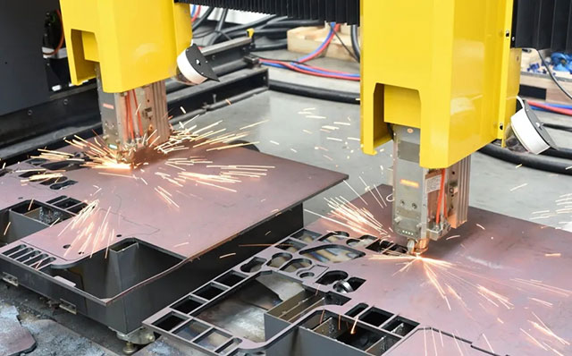 亚美AM8AG双头龙门激光切割机