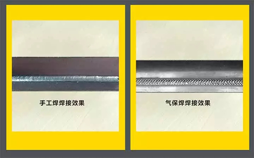 亚美AM8AGNB 251III焊机焊接效果